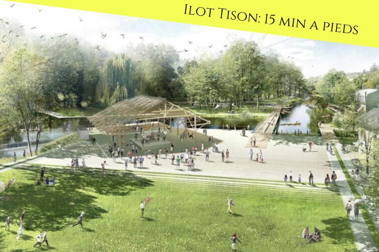 Les Appartements Du Pont Joubert Poitiers Eksteriør bilde